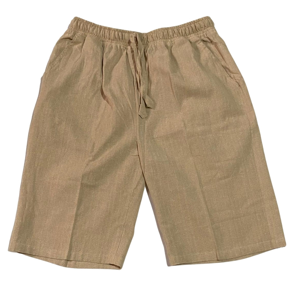 Beige Hemp Shorts| Pant | THC Free | Unisex | 55% Hemp | 45% Cotton