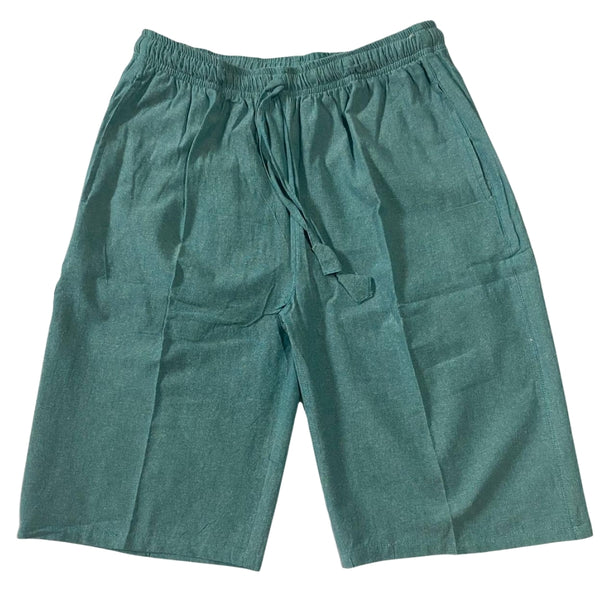 Green Hemp Shorts| Pant | THC Free | Unisex | 55% Hemp | 45