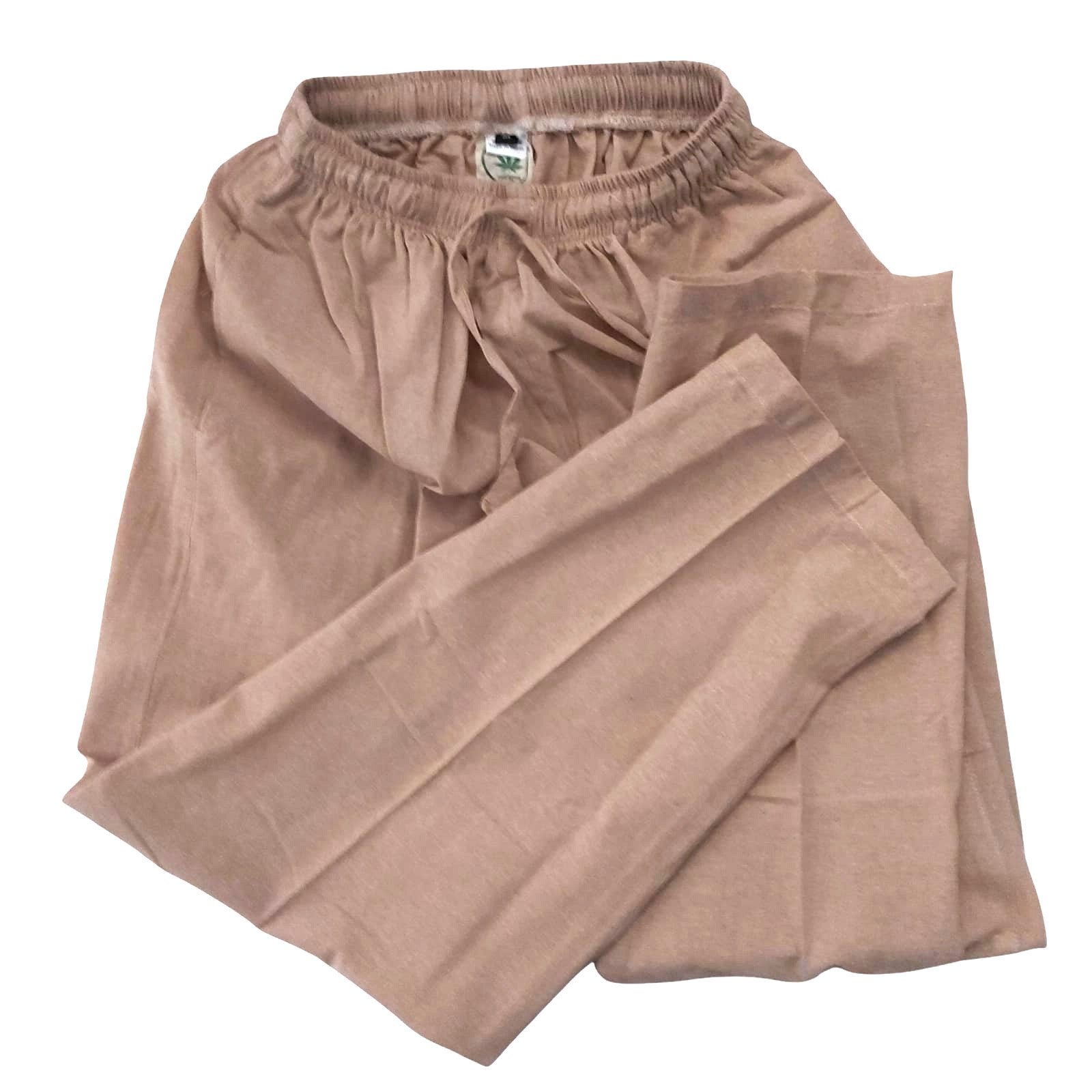 Beige Hemp Trouser | Pant | THC Free | Unisex | 55% Hemp | 45% Cotton