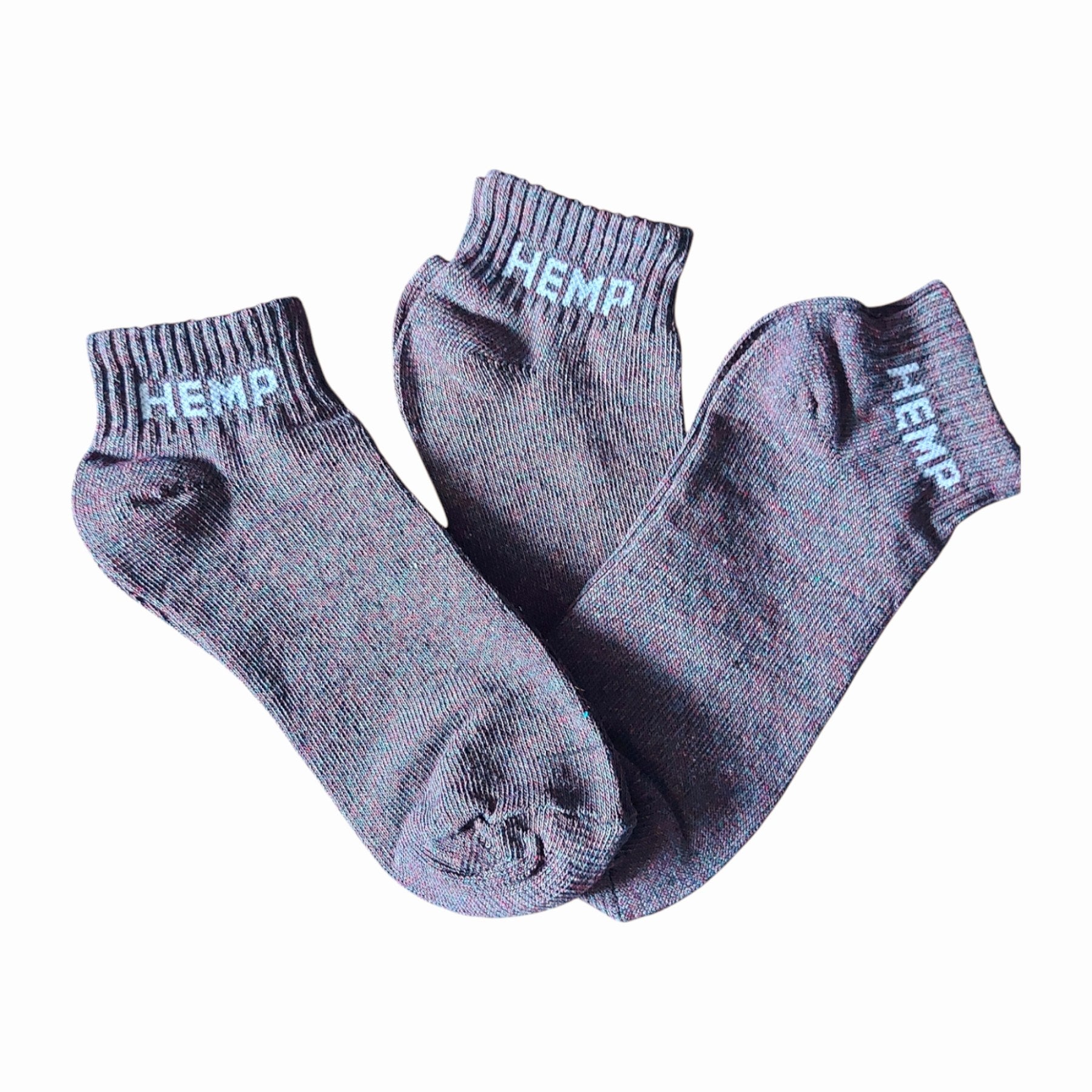 Unisex Hemp Socks (Pair) | Free Size | Ankle high