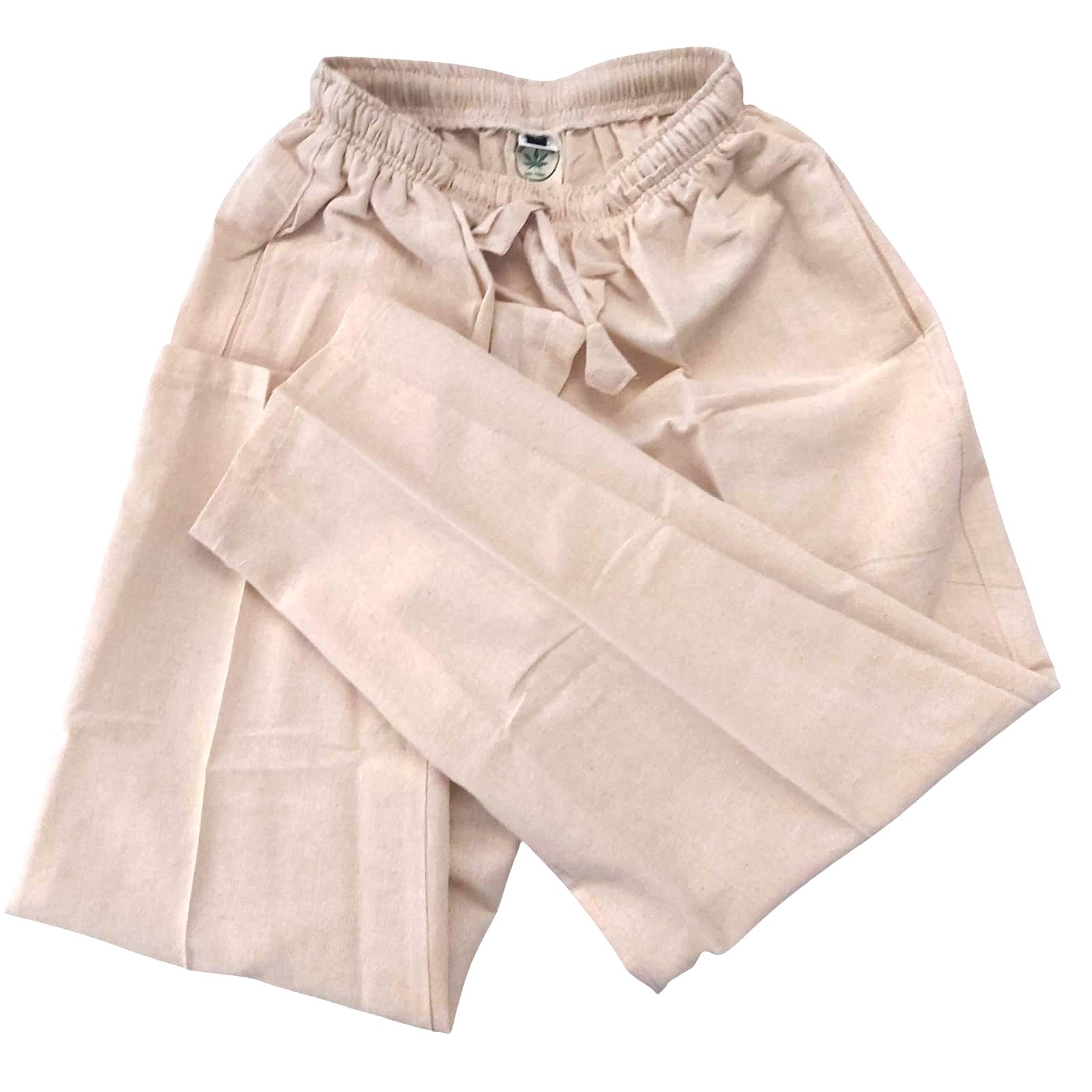 Off-White Hemp Trouser | Pant | THC Free | Unisex | 55% Hemp | 45% Cotton