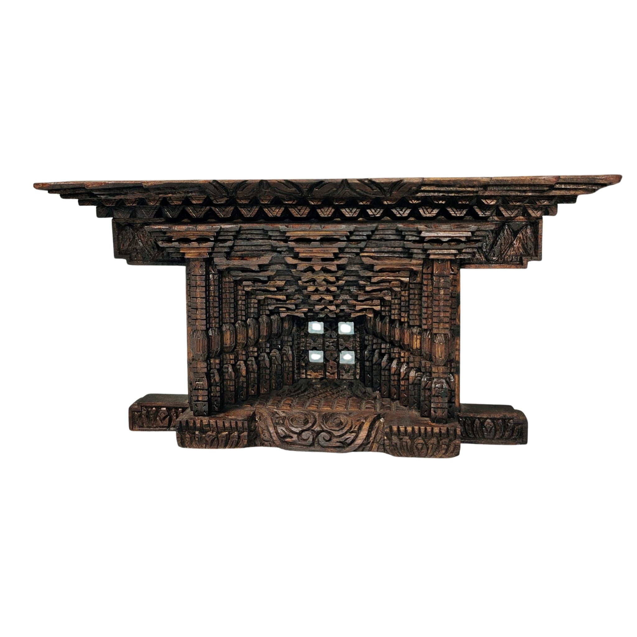Deshemaru Jhya Frame 325 x 165mm | Wall Hanging | Handcrafted | Made in Nepal