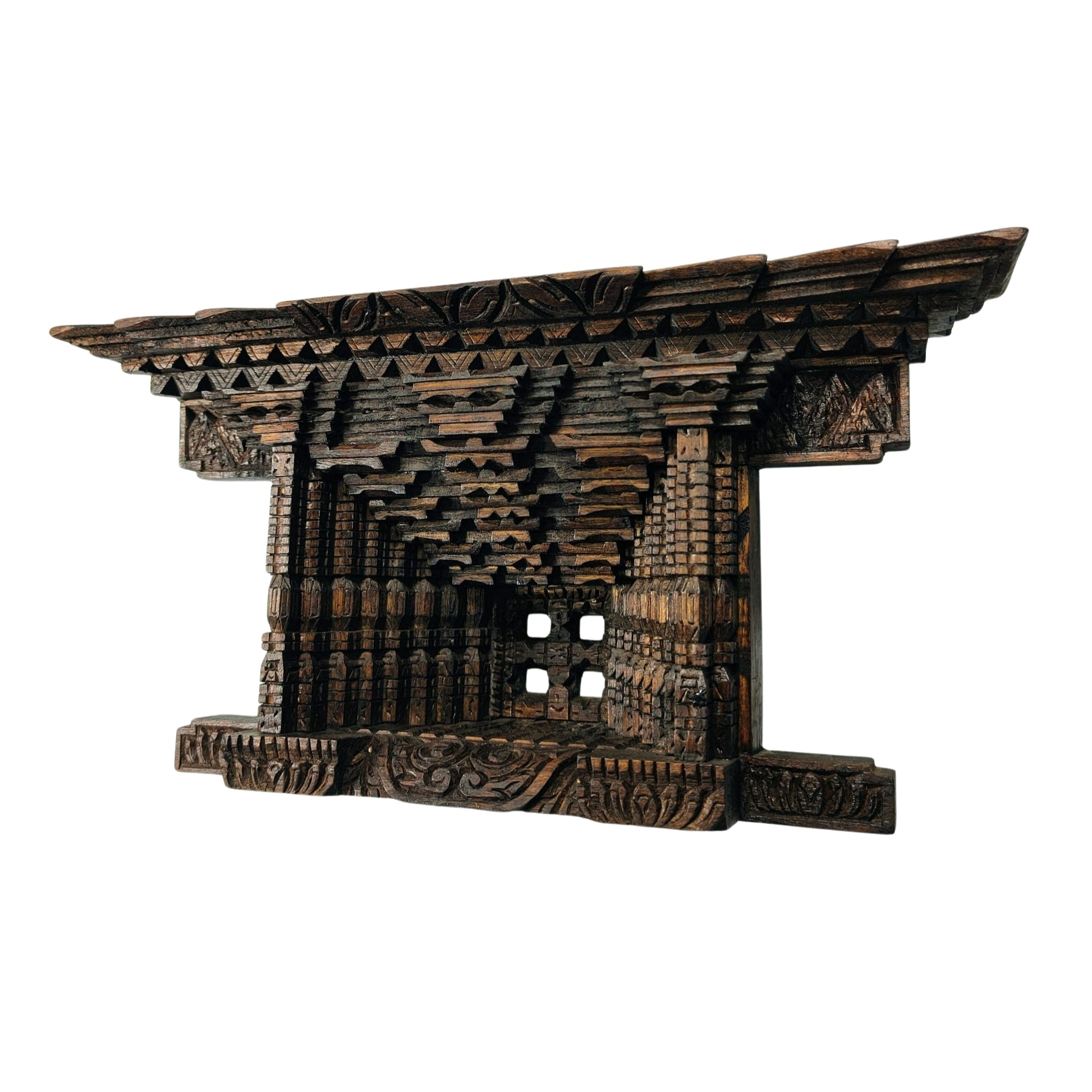 Deshemaru Jhya Frame 325 x 165mm | Wall Hanging | Handcrafted | Made in Nepal