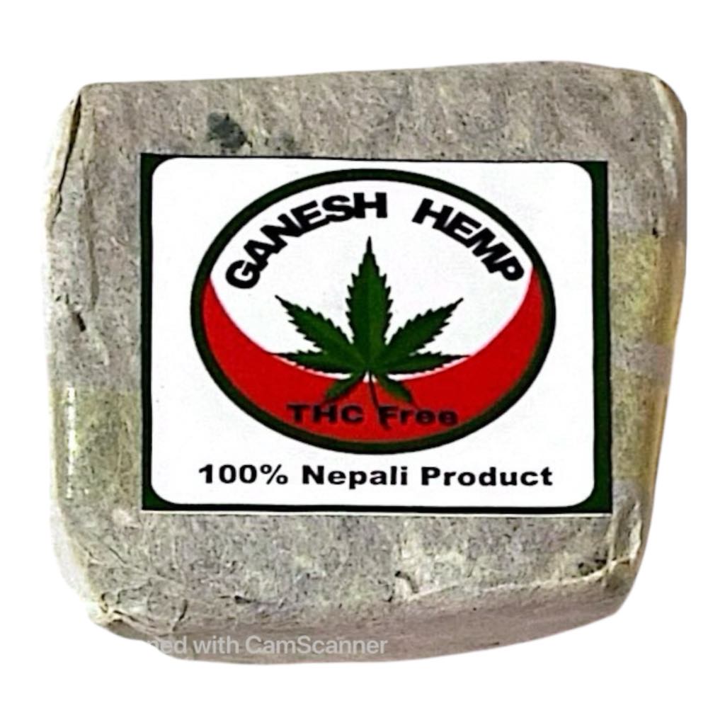 Handmade Hemp Soap Bar | Natural Skincare | Crafted in Nepal | THC Free