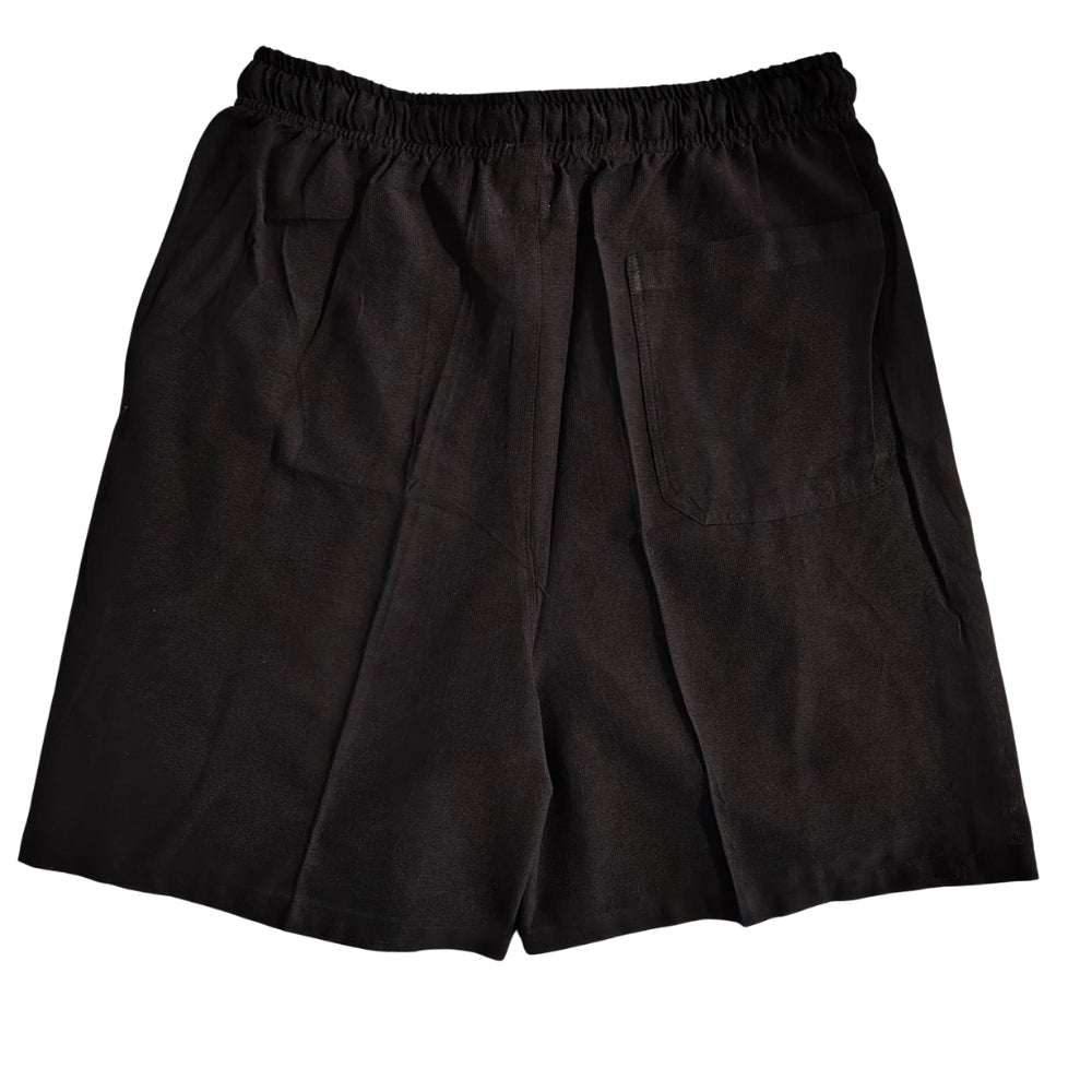Black Hemp Shorts| Pant | Women | THC Free | 55% Hemp | 45% Cotton