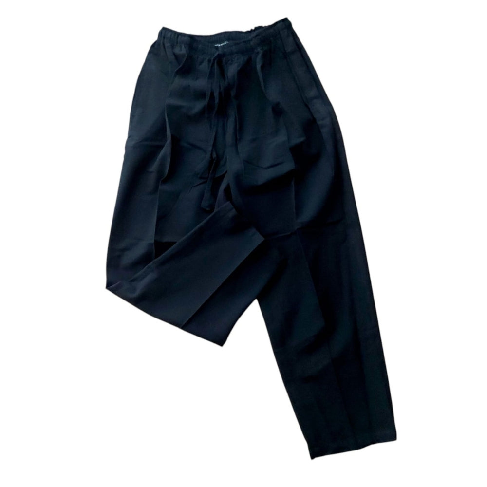 Black Hemp Trouser | Pant | THC Free | Unisex | 55% Hemp | 45% Cotton