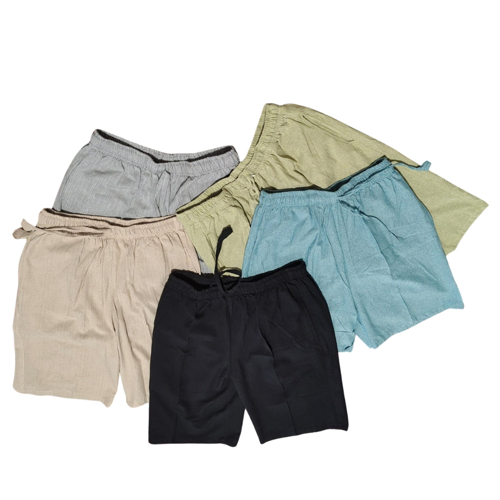 Black Hemp Shorts| Pant | Women | THC Free | 55% Hemp | 45% Cotton