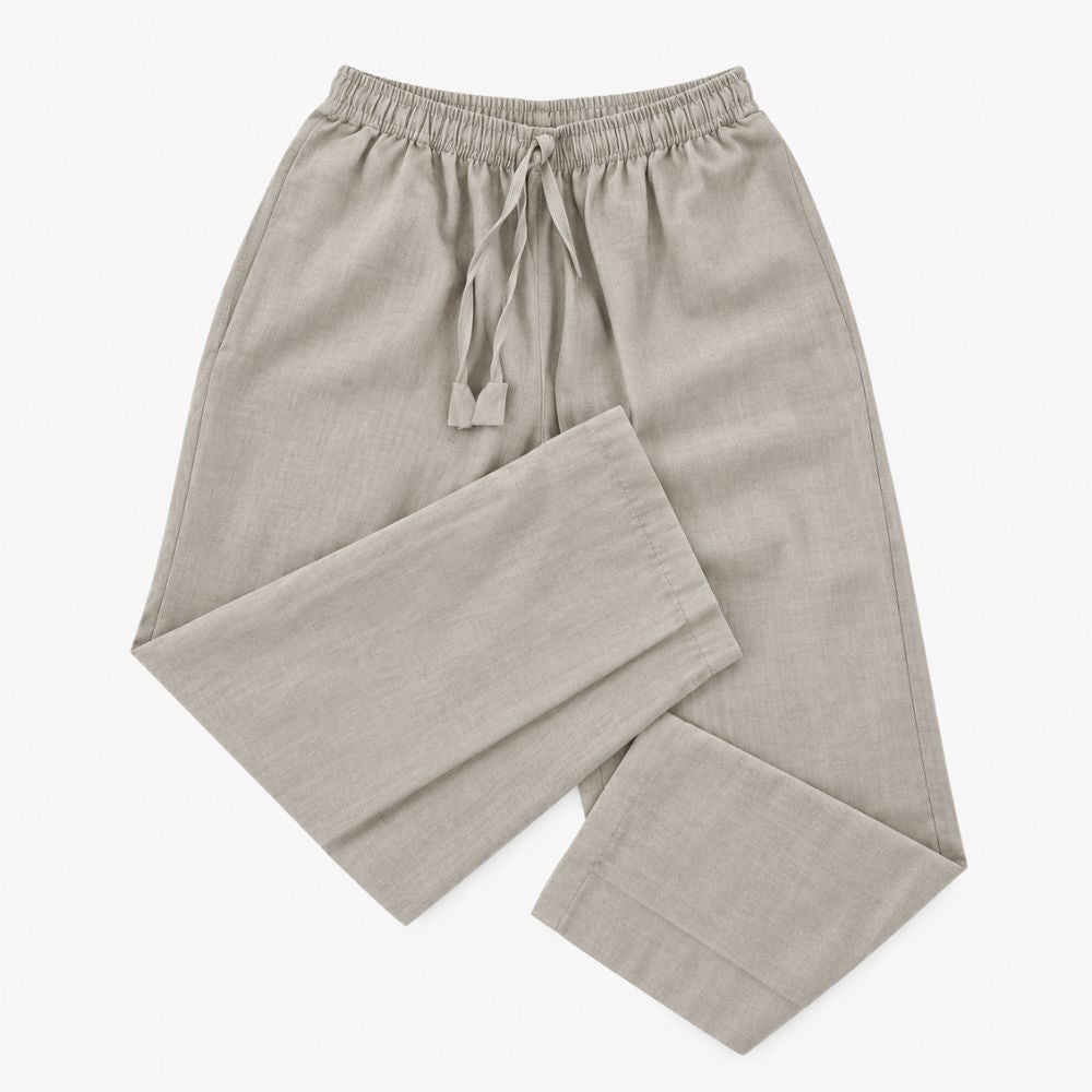 Light Grey Hemp Trouser | Pant | THC Free | Unisex | 55% Hemp | 45% Cotton