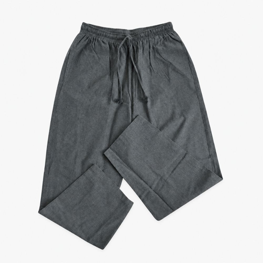Dark Green Hemp Trouser | Pant | THC Free | Unisex | 55% Hemp | 45% Cotton