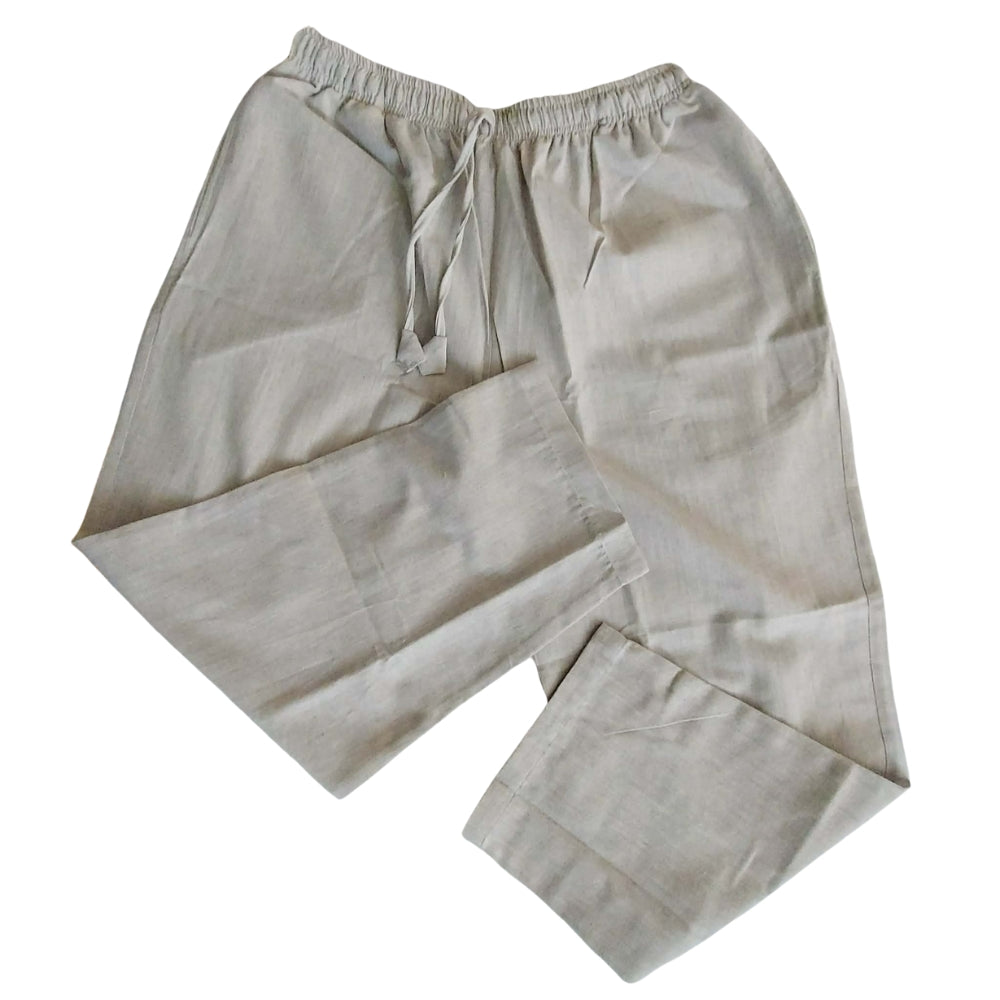 Light Grey Hemp Trouser | Pant | THC Free | Unisex | 55% Hemp | 45% Cotton