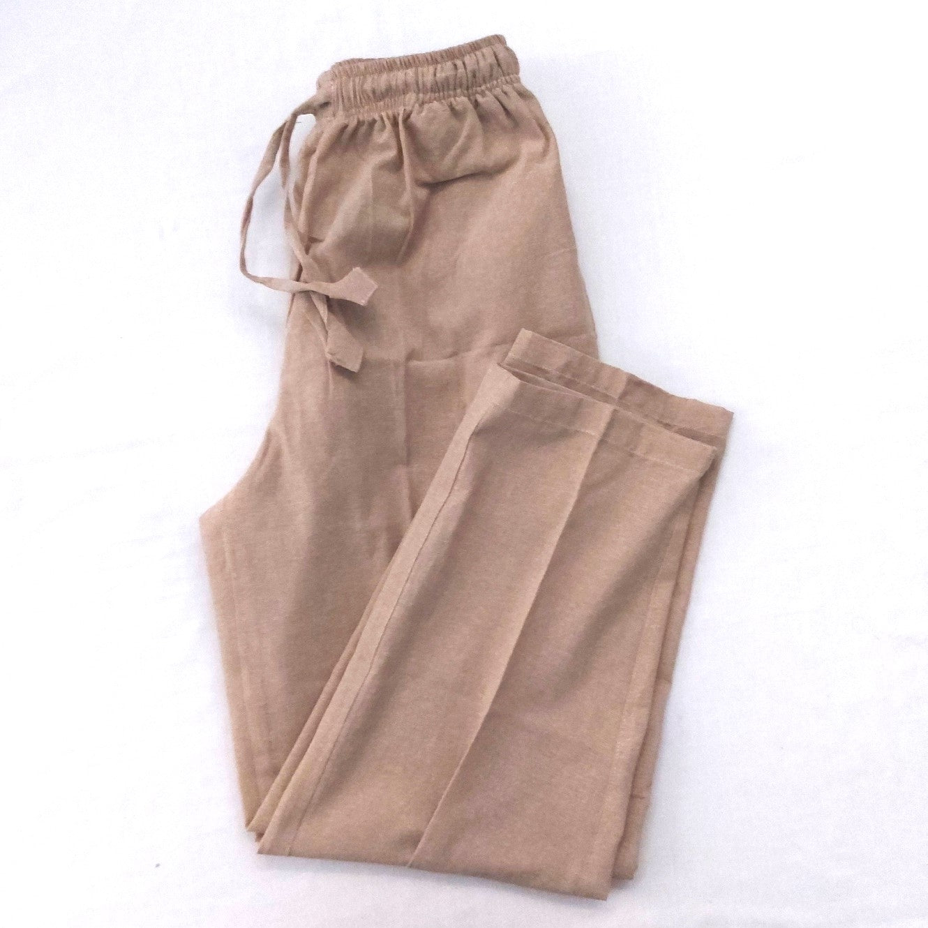 Beige Hemp Trouser | Pant | THC Free | Unisex | 55% Hemp | 45% Cotton
