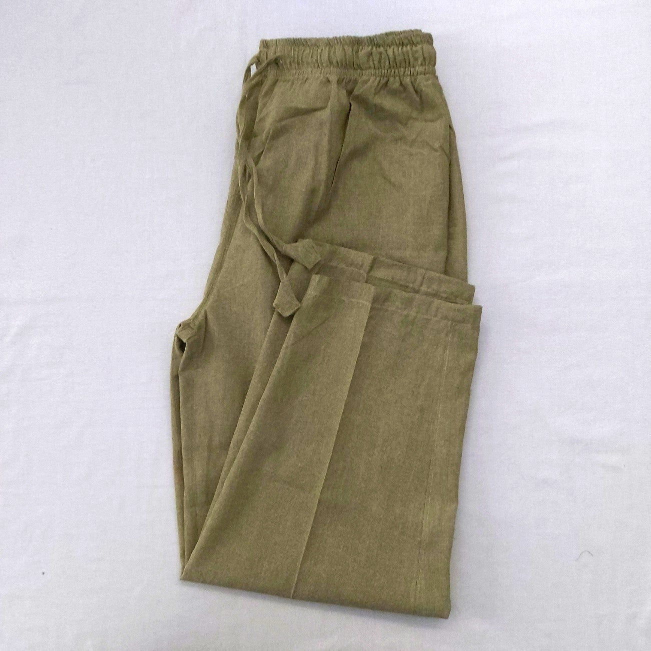 Olive Hemp Trouser | Pant | THC Free | Unisex | 55% Hemp | 45% Cotton