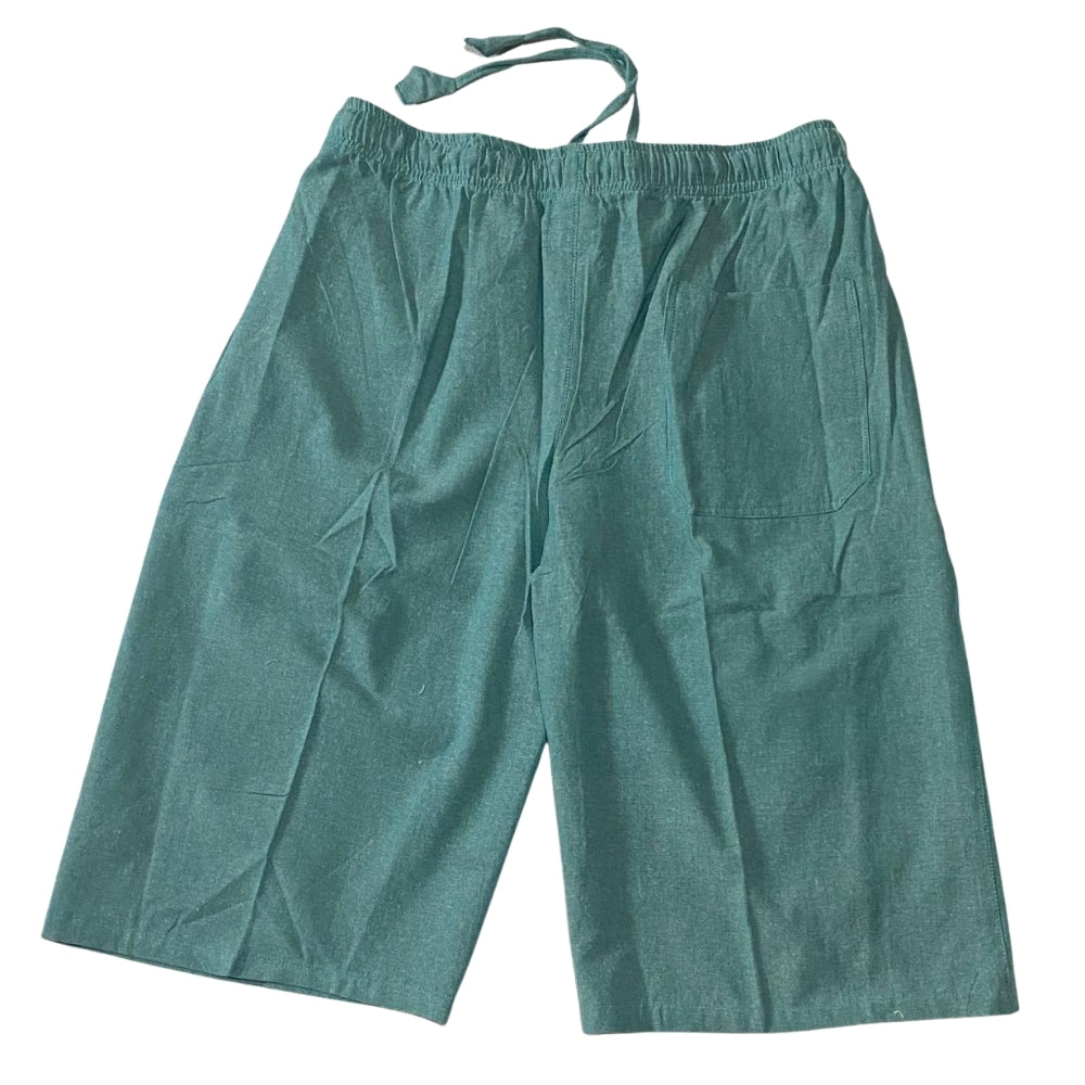 Green Hemp Shorts| Pant | THC Free | Unisex | 55% Hemp | 45% Cotton