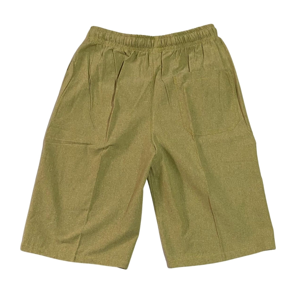 Olive Hemp Shorts| Pant | THC Free | Unisex | 55% Hemp | 45% Cotton