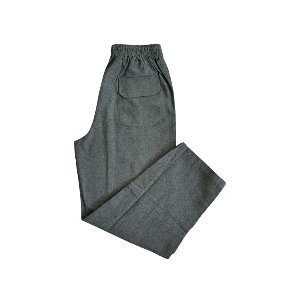 Dark Green Hemp Trouser | Pant | THC Free | Unisex | 55% Hemp | 45% Cotton